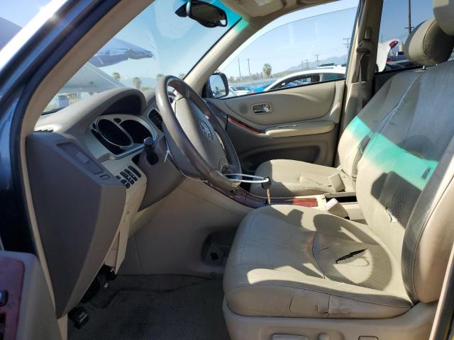 JTEDP21A940017347 - 2004 TOYOTA HIGHLANDER BASE TEAL photo 7