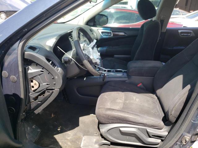5N1AR2MN2FC721791 - 2015 NISSAN PATHFINDER S BLUE photo 7