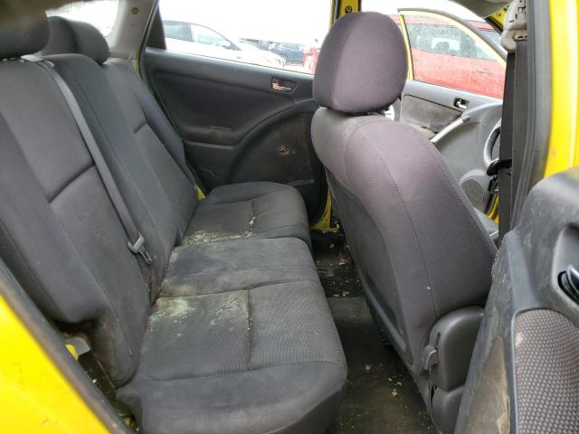 2T1KR32E04C179712 - 2004 TOYOTA COROLLA MA XR YELLOW photo 10