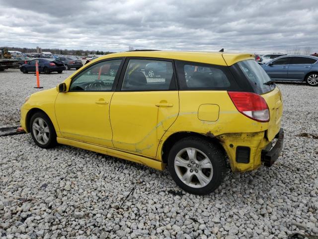 2T1KR32E04C179712 - 2004 TOYOTA COROLLA MA XR YELLOW photo 2
