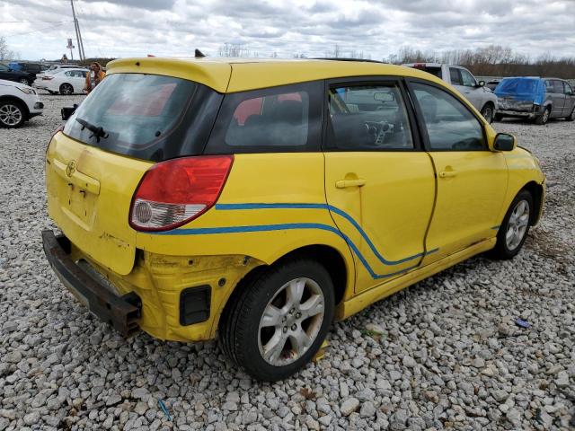 2T1KR32E04C179712 - 2004 TOYOTA COROLLA MA XR YELLOW photo 3