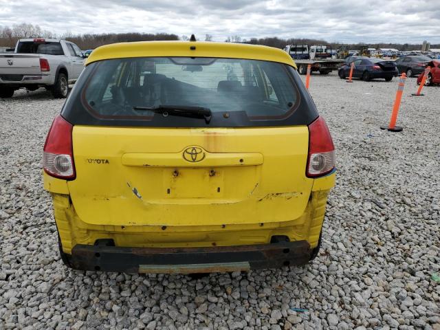 2T1KR32E04C179712 - 2004 TOYOTA COROLLA MA XR YELLOW photo 6