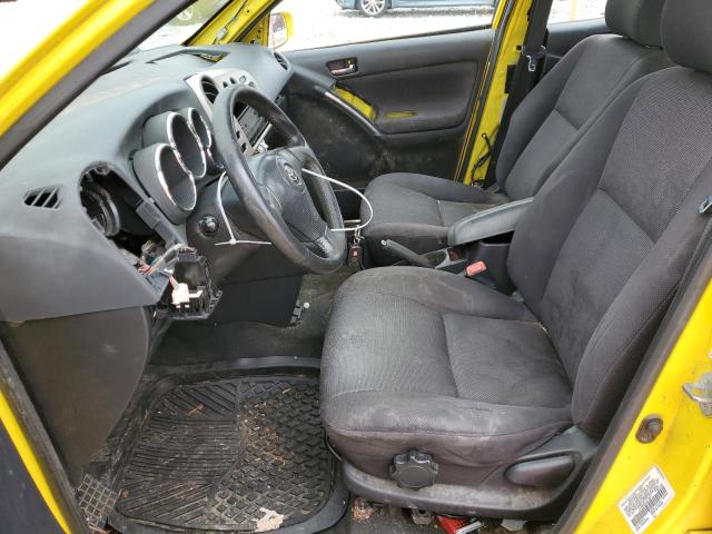 2T1KR32E04C179712 - 2004 TOYOTA COROLLA MA XR YELLOW photo 7