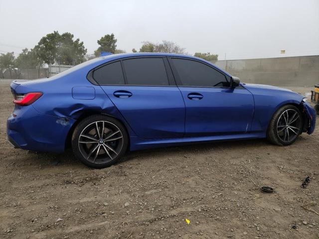 3MW5U7J02M8B55563 - 2021 BMW M340I BLUE photo 3