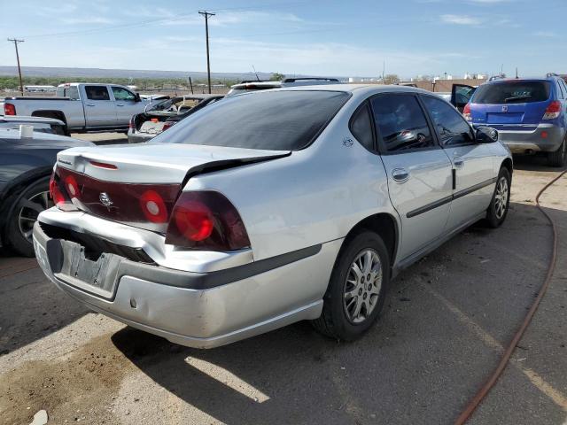 2G1WF52E539379367 - 2003 CHEVROLET IMPALA SILVER photo 3