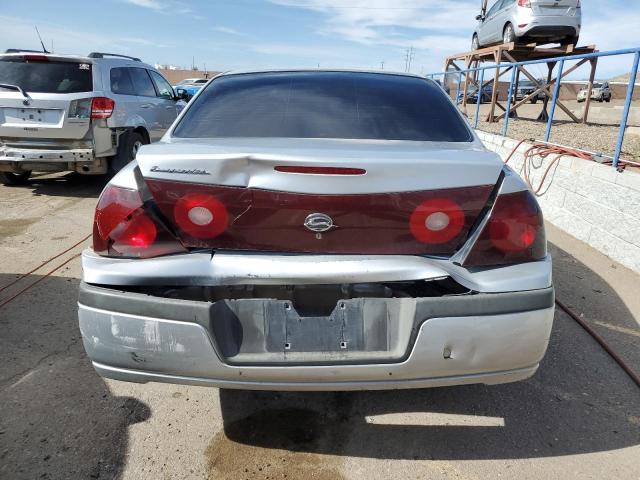 2G1WF52E539379367 - 2003 CHEVROLET IMPALA SILVER photo 6