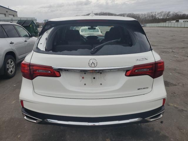 5FRYD4H52HB010040 - 2017 ACURA MDX TECHNOLOGY WHITE photo 6