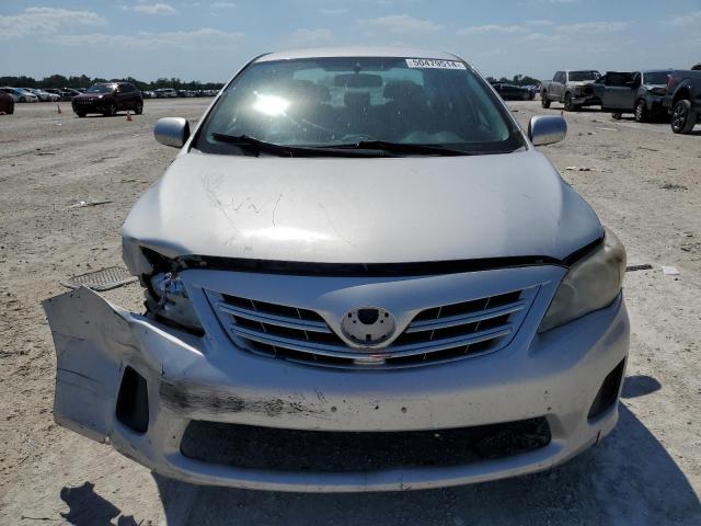 2T1BU4EE5DC107727 - 2013 TOYOTA COROLLA BASE SILVER photo 5
