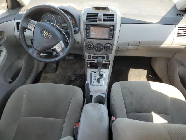 2T1BU4EE5DC107727 - 2013 TOYOTA COROLLA BASE SILVER photo 8