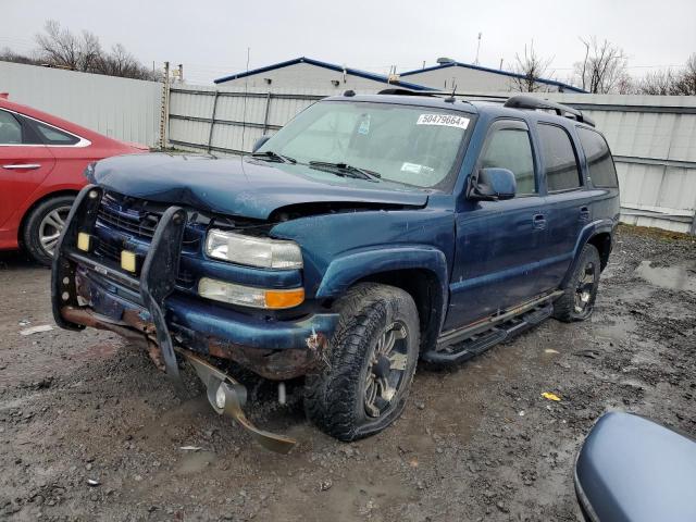 1GNEK13T45R246295 - 2005 CHEVROLET TAHOE K1500 BLUE photo 1