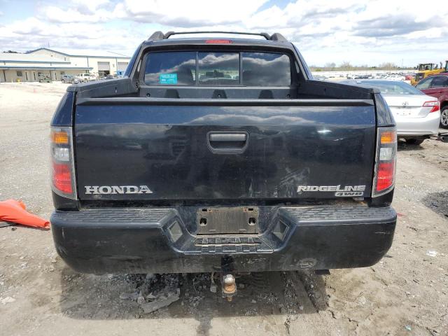 2HJYK16298H522804 - 2008 HONDA RIDGELINE RT BLACK photo 6