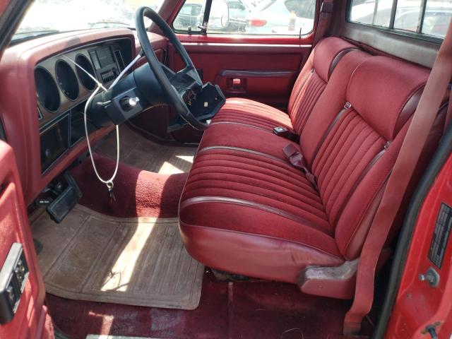 1B7HD14Y8JS785354 - 1988 DODGE D-SERIES D150 RED photo 7