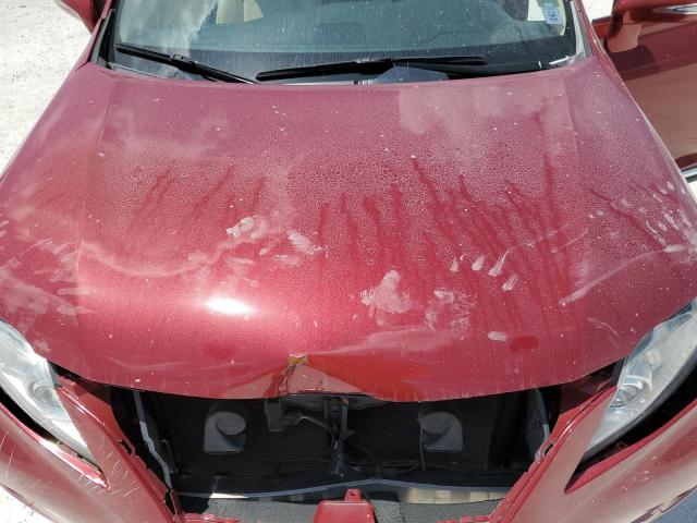 2T2BK1BA6AC015443 - 2010 LEXUS RX 350 RED photo 12