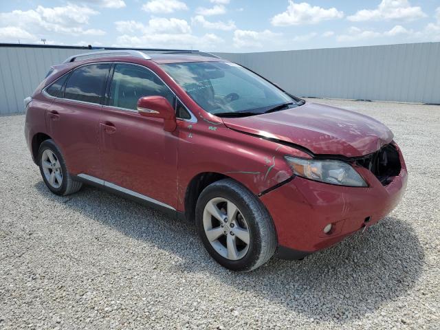 2T2BK1BA6AC015443 - 2010 LEXUS RX 350 RED photo 4