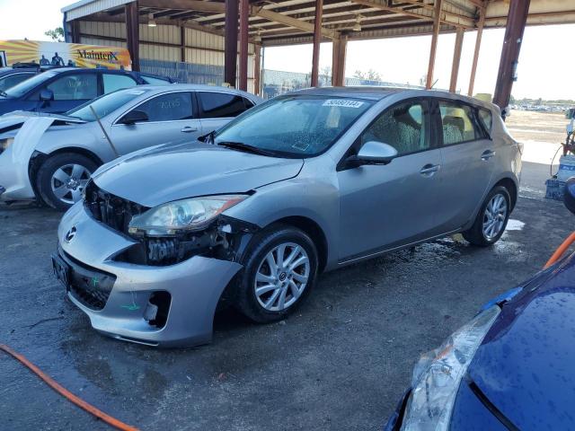 JM1BL1LP5D1833775 - 2013 MAZDA 3 I GRAY photo 1