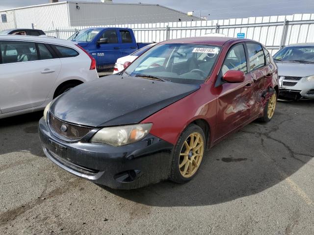 JF1GH6A68AG801853 - 2010 SUBARU IMPREZA 2.5I RED photo 1