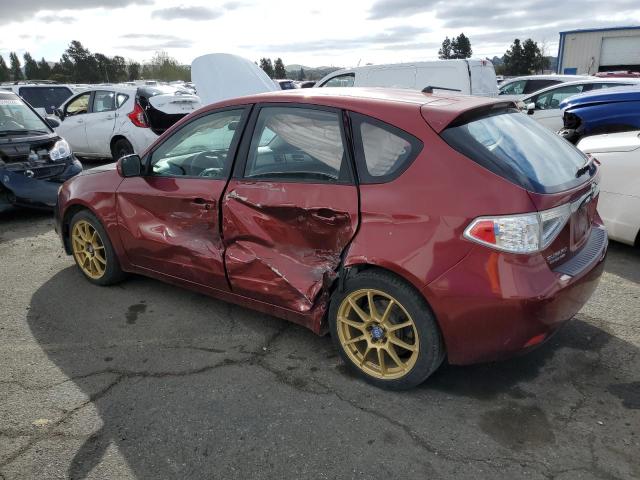 JF1GH6A68AG801853 - 2010 SUBARU IMPREZA 2.5I RED photo 2