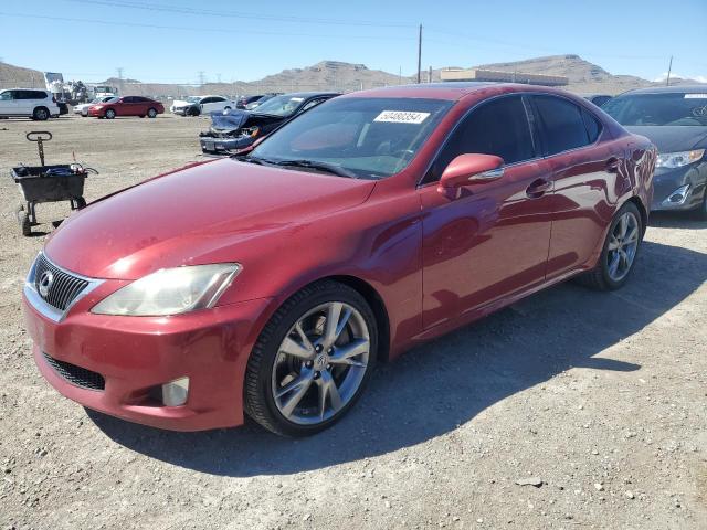 JTHBE5C26A5024441 - 2010 LEXUS IS 350 RED photo 1