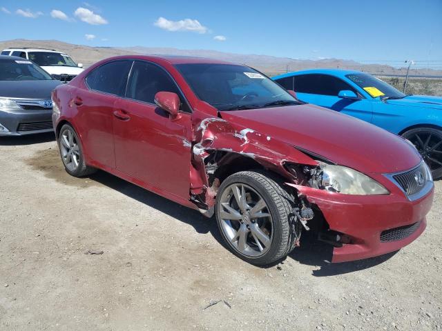 JTHBE5C26A5024441 - 2010 LEXUS IS 350 RED photo 4