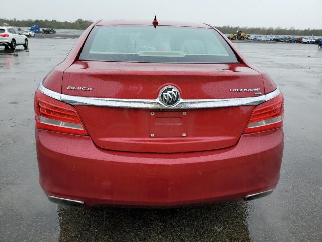 1G4GE5G35EF228699 - 2014 BUICK LACROSSE PREMIUM RED photo 6