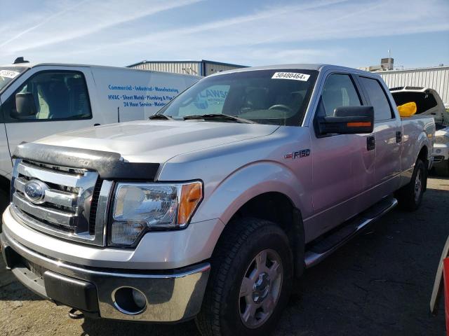 1FTFW1EF7BFA51491 - 2011 FORD F150 SUPERCREW SILVER photo 1