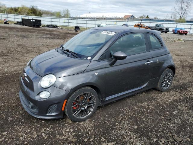 3C3CFFFHXFT750632 - 2015 FIAT 500 ABARTH GRAY photo 1