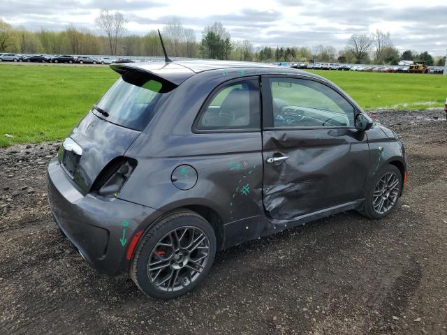 3C3CFFFHXFT750632 - 2015 FIAT 500 ABARTH GRAY photo 3