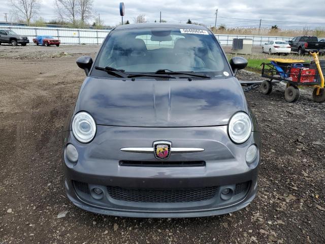 3C3CFFFHXFT750632 - 2015 FIAT 500 ABARTH GRAY photo 5