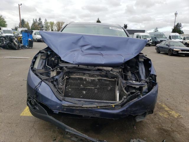 2HKRM4H79DH658848 - 2013 HONDA CR-V EXL BLUE photo 5