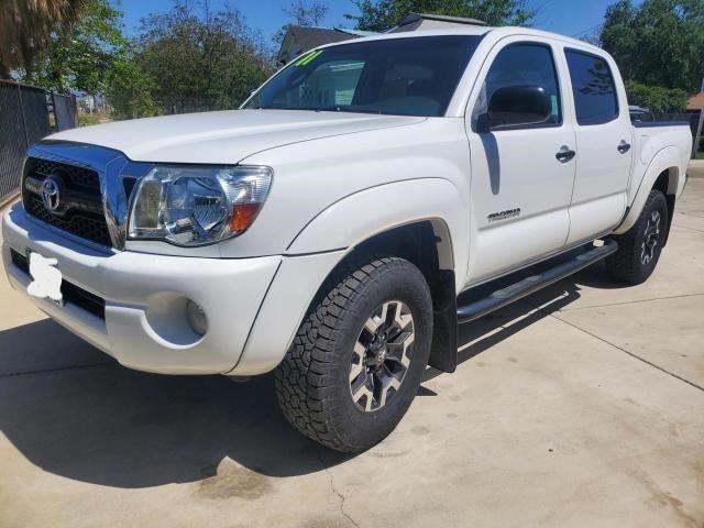 3TMJU4GN2BM118035 - 2011 TOYOTA TACOMA DOUBLE CAB PRERUNNER WHITE photo 2