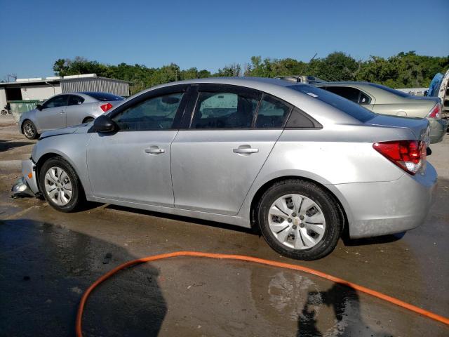 1G1PA5SH5F7112409 - 2015 CHEVROLET CRUZE LS SILVER photo 2