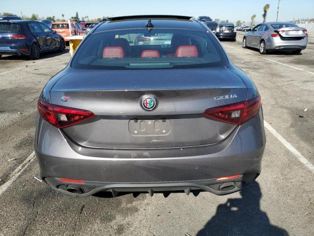 ZARFAMBNXP7669732 - 2023 ALFA ROMEO GIULIA TI GRAY photo 6