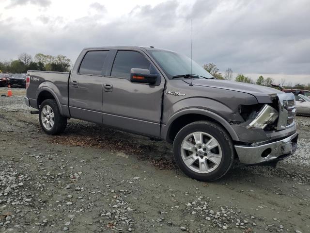 1FTFW1ET6CKD45446 - 2012 FORD F150 SUPERCREW GRAY photo 4