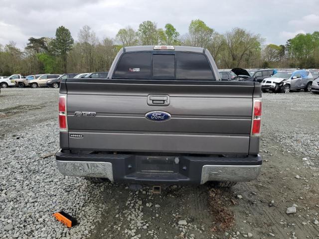 1FTFW1ET6CKD45446 - 2012 FORD F150 SUPERCREW GRAY photo 6