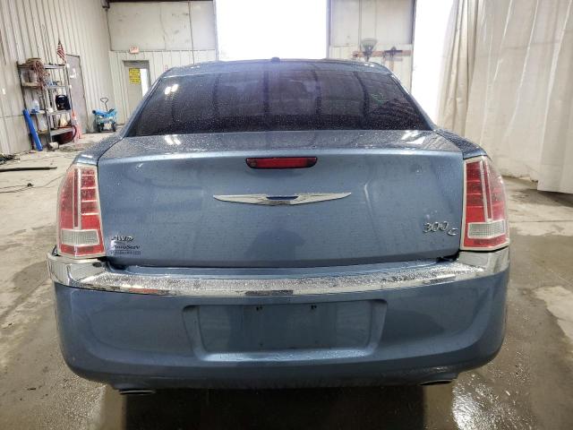 2C3CK6CT1BH615496 - 2011 CHRYSLER 300C BLUE photo 6