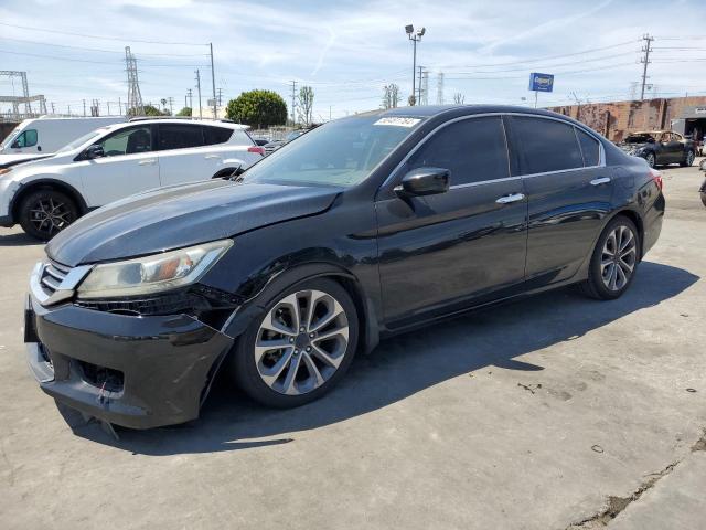 1HGCR2F55FA249951 - 2015 HONDA ACCORD SPORT BLACK photo 1