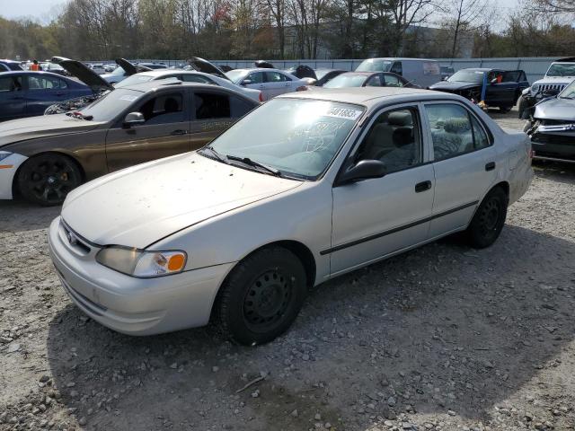 2T1BR12EXYC302166 - 2000 TOYOTA COROLLA VE BEIGE photo 1