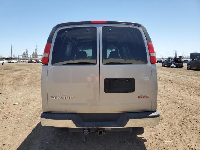 1GTGG25K081187259 - 2008 GMC SAVANA G2500 SILVER photo 6