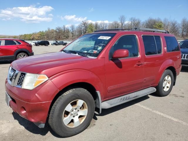 5N1AR18W46C607661 - 2006 NISSAN PATHFINDER LE RED photo 1