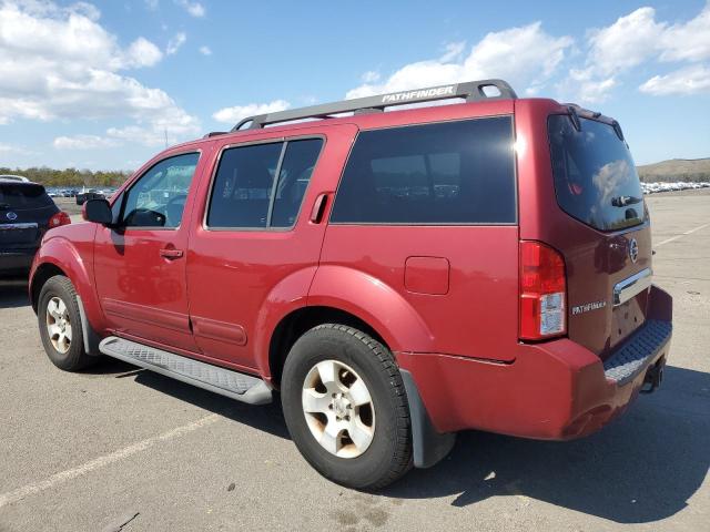 5N1AR18W46C607661 - 2006 NISSAN PATHFINDER LE RED photo 2