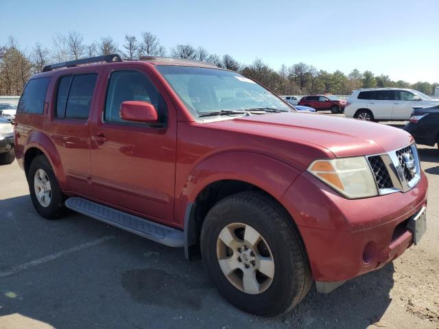 5N1AR18W46C607661 - 2006 NISSAN PATHFINDER LE RED photo 4