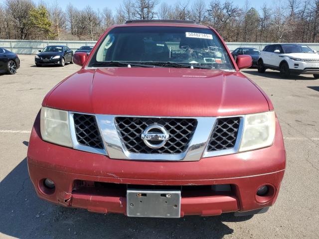 5N1AR18W46C607661 - 2006 NISSAN PATHFINDER LE RED photo 5