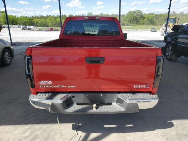 1GTDS196558112066 - 2005 GMC CANYON RED photo 6