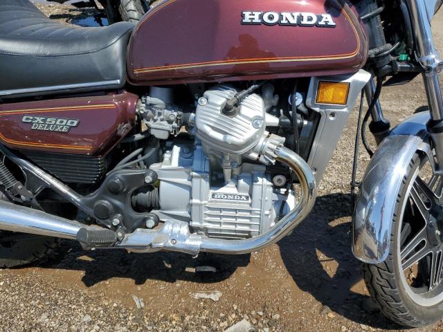 PC014105969 - 1980 HONDA CX500 D MAROON photo 7