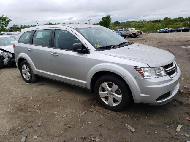 3C4PDCAB2DT576878 - 2013 DODGE JOURNEY SE SILVER photo 4