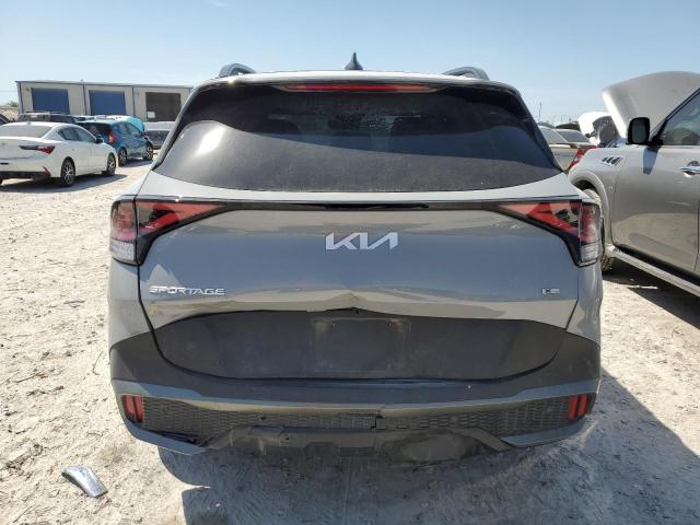 5XYK6CAF1PG075838 - 2023 KIA SPORTAGE X LINE SILVER photo 6