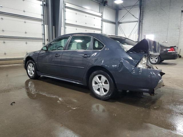 2G1WT57K791116411 - 2009 CHEVROLET IMPALA 1LT BLUE photo 2