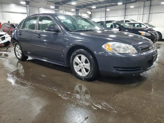 2G1WT57K791116411 - 2009 CHEVROLET IMPALA 1LT BLUE photo 4