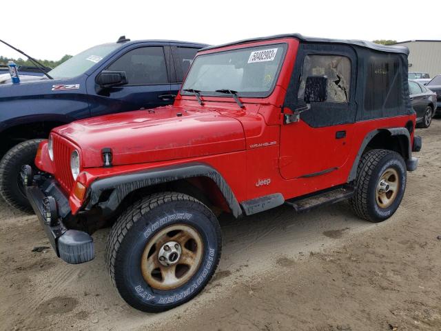 1J4FY29P4VP419900 - 1997 JEEP WRANGLER / SE RED photo 1