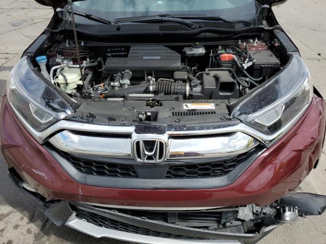 7FARW2H59JE038724 - 2018 HONDA CR-V EX MAROON photo 12